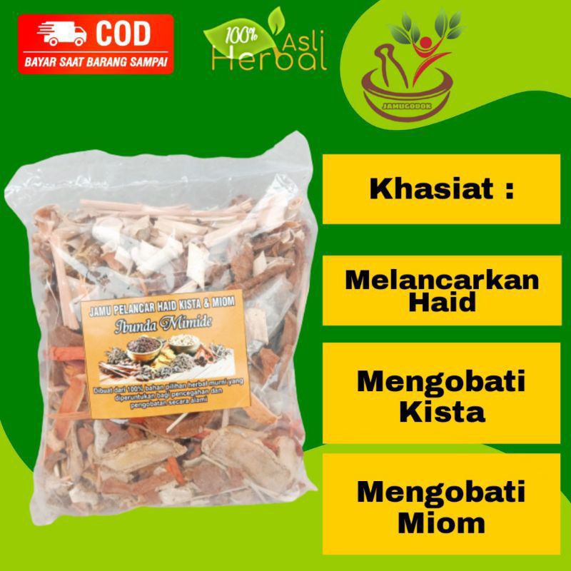 

jamu tradisional haid, kista ambeien