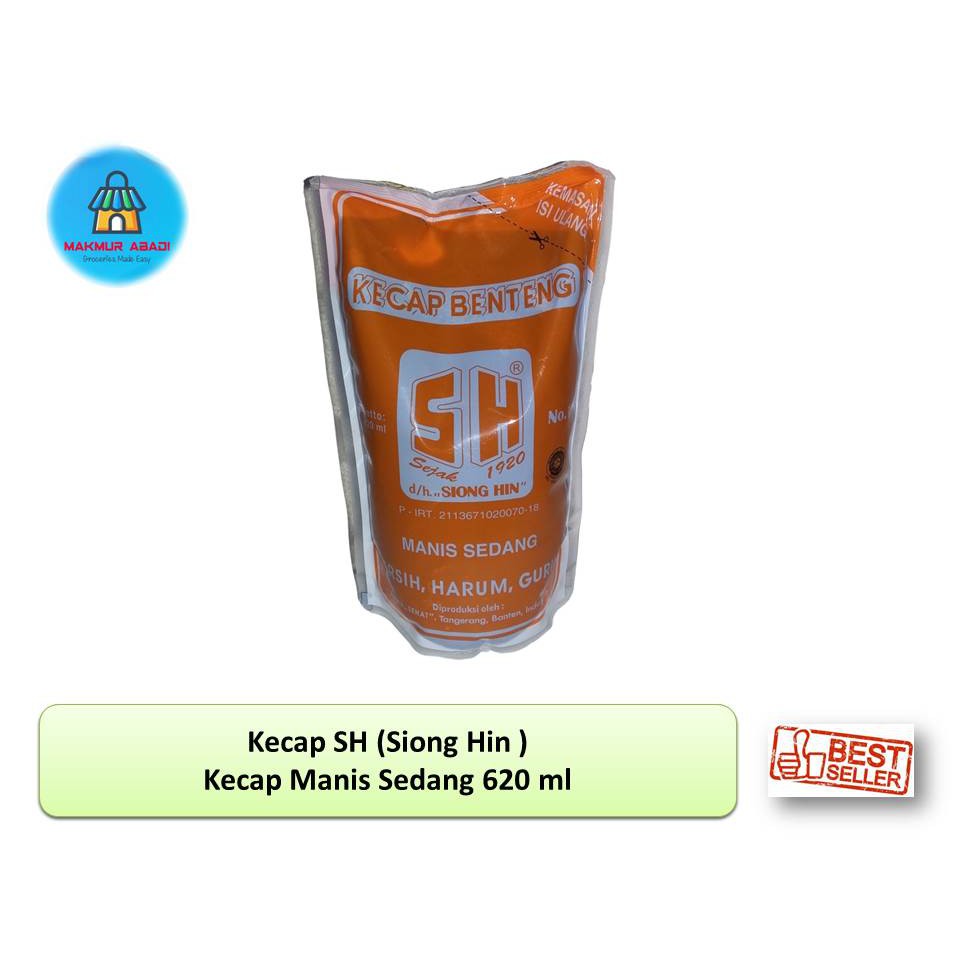 

Kecap SH (Siong Hin) 620 ml || Makmur Abadi Official Store