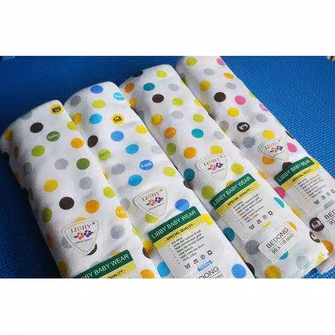 LIBBY Bedong Bayi Motif Ecer 1 pc (90 X 110Cm)