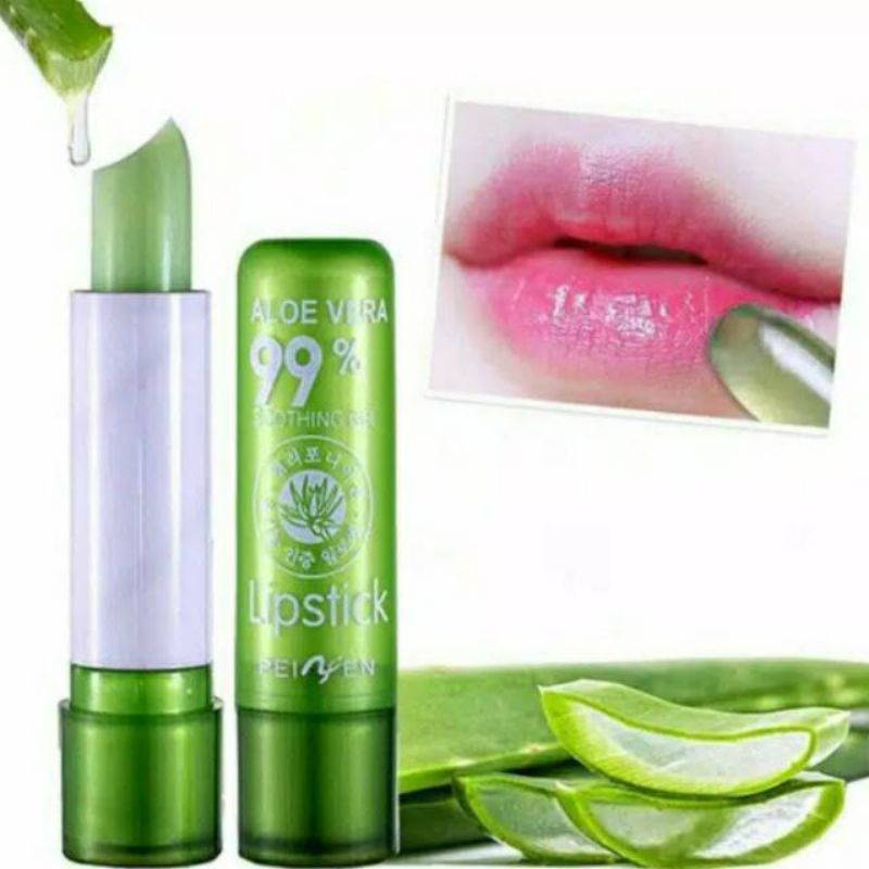 LIPBALM ALOEVERA KISS BEAUTY / LIP BALM ALOEVERA KISS BEAUTY