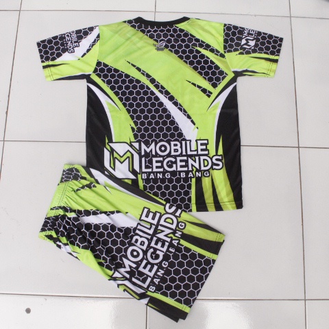 bisa cod baju anak mobile legend bisa sablon nama usia 2-12thn