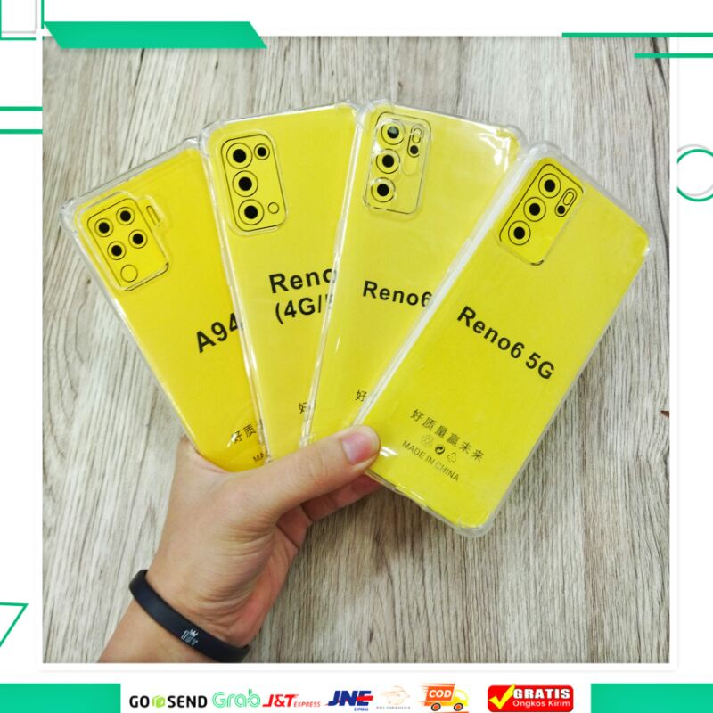 Soft Case / Casing / Silikon Bening AntiCrack Oppo Reno 6 / Reno 5 / Reno 5F