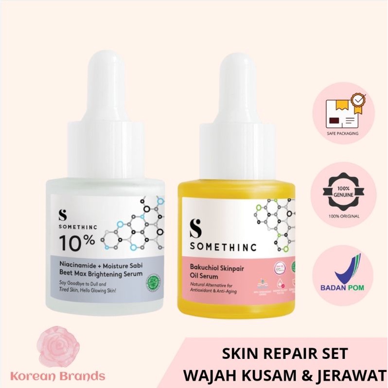 SOMETHINC BRIGHT SKINPAIR BUNDLE (Bakuchiol &amp; 10% Niacinamide Sabi 20ml)