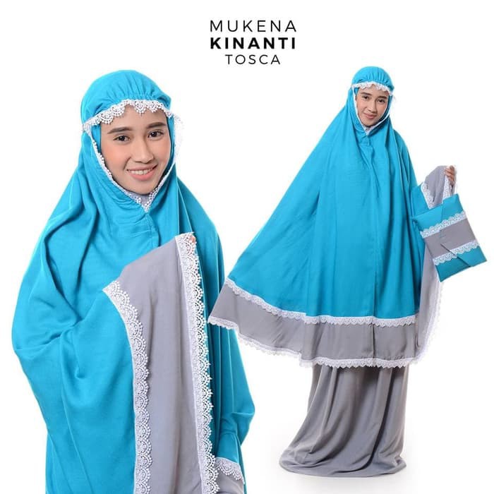 PROMO COD Bisa Bayar Di tempat - Mukena Dewasa Rayon Bali Kinanti