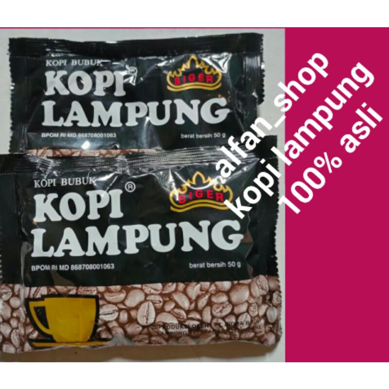 Kopi lampung (CAP_SIGER) 50gr