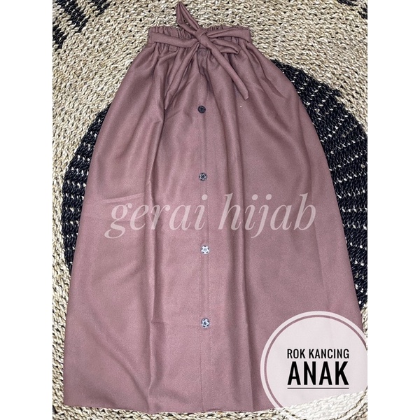 SALE!!! Rok Anak Moscrepe(5-8tahun)