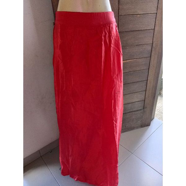Rok skirt pesta panjang model payung