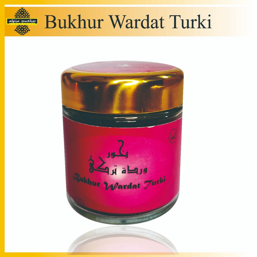 Buhur Wardat Turki Bukhur Oud Dupa Wangi Bakhoor Aromaterapi &amp; Pengharum Ruangan Isi 50 Gram