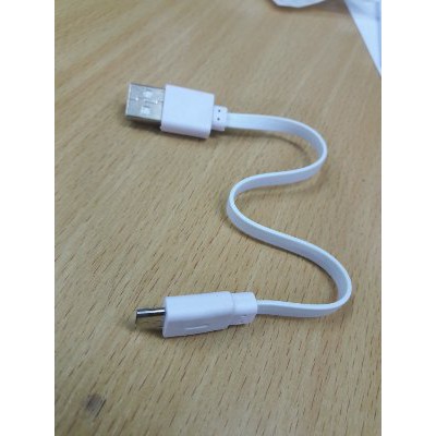 SRS Kabel data/Charger Powerbank Xiaomi Samsung Oppo Vivo Lenovo Panjang 20cm K1 PCS (Random Color)