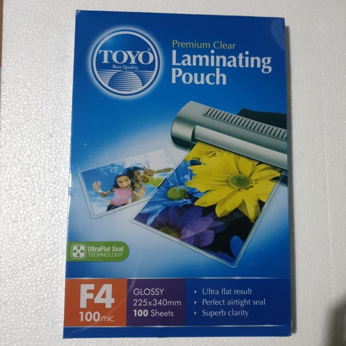 

READY Laminating Toyo Folio 250micron TERLARIS