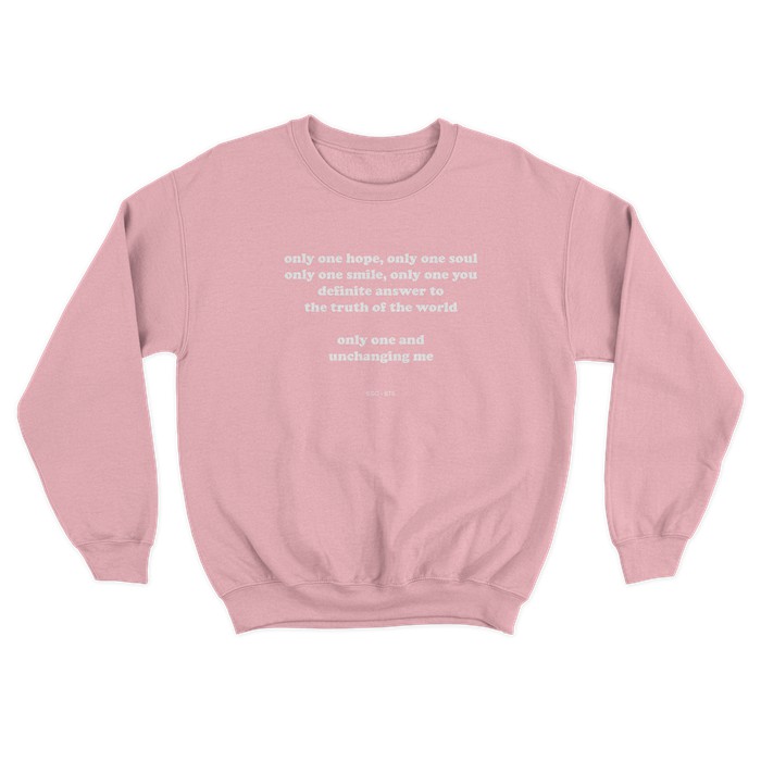 BTS EGO LYRIC SWEATER