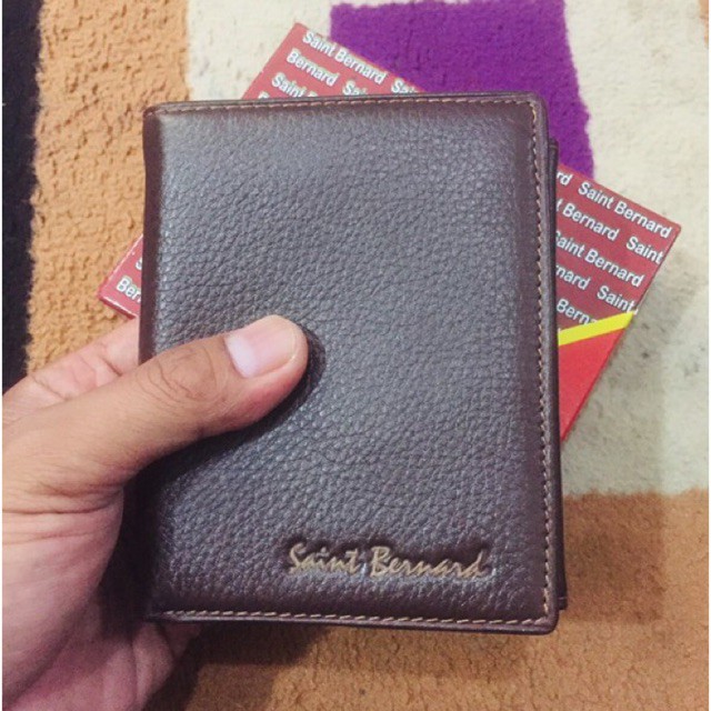 Dompet pria lipat buku bahan kulit asli banyak slot penyimpanan kartu #dompet #dompetkulit