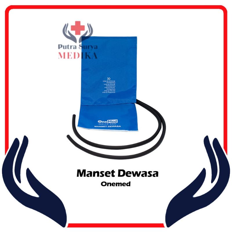 Manset Tensi 2 Selang Dewasa | Nylon Cuff | Sparepart Tensimeter Manual