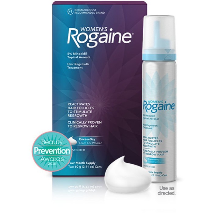 ROGAINE Women Foam 5% Minoxidil 60 gr Penumbuh Rambut Wanita