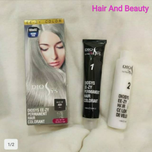 Diosys Color Ash Blonde / Cat Rambut Silver
