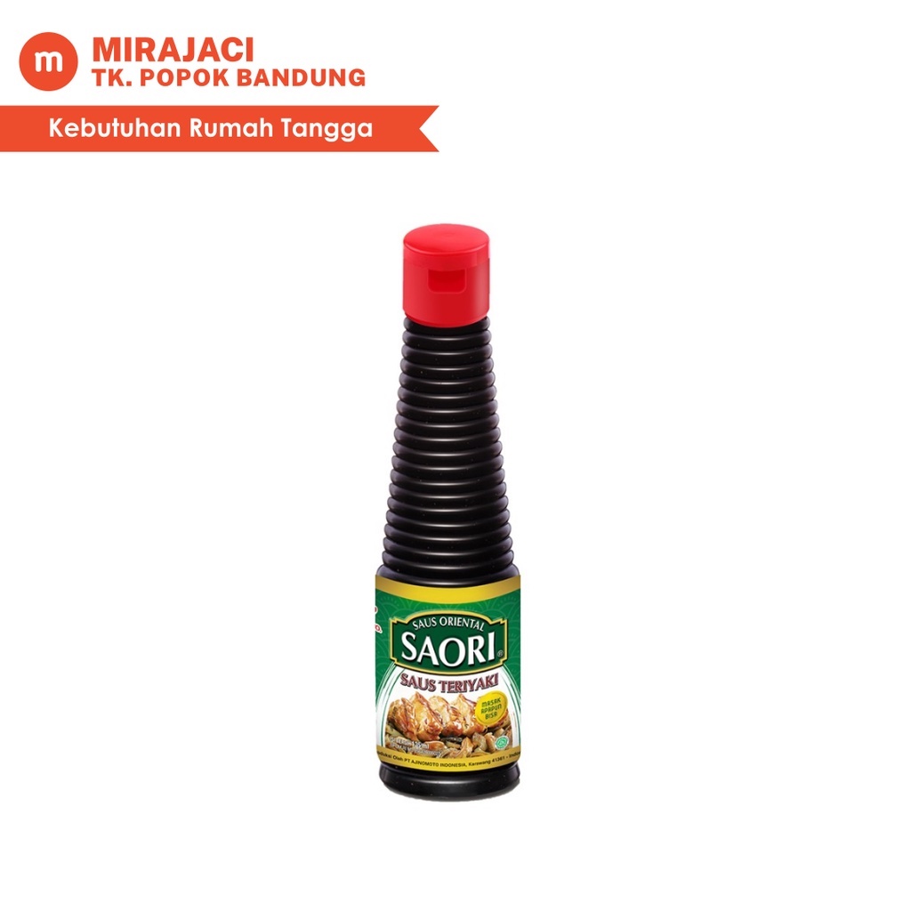 

Saori Saus Teriyaki 135ml 275ml Saos Oriental Murah Promo Bandung