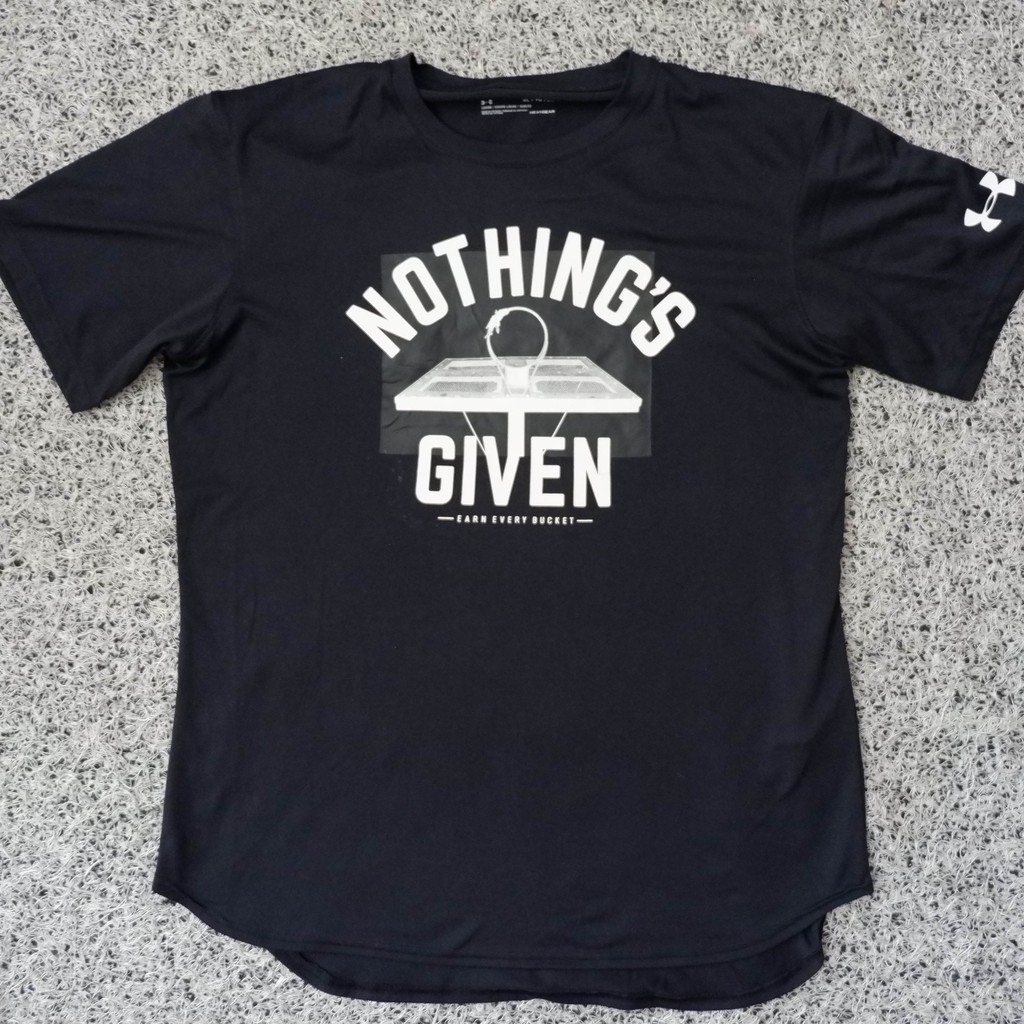 Kaos Baju UNDER ARMOUR Nothing's Given original