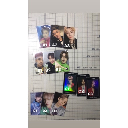 photocard nct dream album sehun official album nct 127 pc
