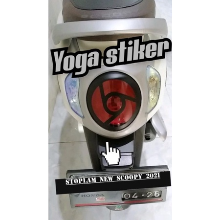 stop lampu rem belakang Scoopy new tahun 2021
