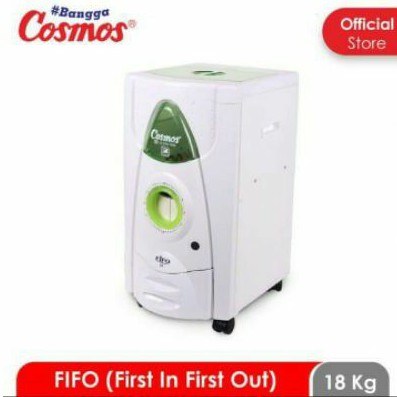 COSMOS RICE BOX FIFO 18 | TEMPAT BERAS 18KG