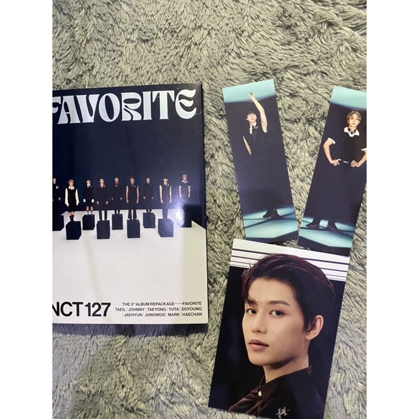 FAVORITE CLASSIC PC BOOKMARK POSTCARD ALBUM NCIT YUTA TAEIL DOYOUNG JUNGWOO (BENE MCP)