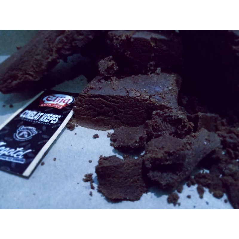 

KAKAO DARK COKELAT 100% 200g ElijaKrepes kemasan los