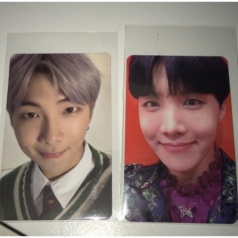 PHOTOCARD NAMJOON MOTS 7 ver 4 PHOTOCARD JHOPE ANSWER