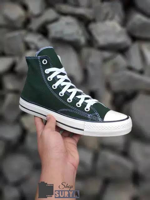 [BISA COD] Sepatu ollStarrs 70S Tinggi Qulaity Super Premium Glossy | Sepatu Pria Wanita