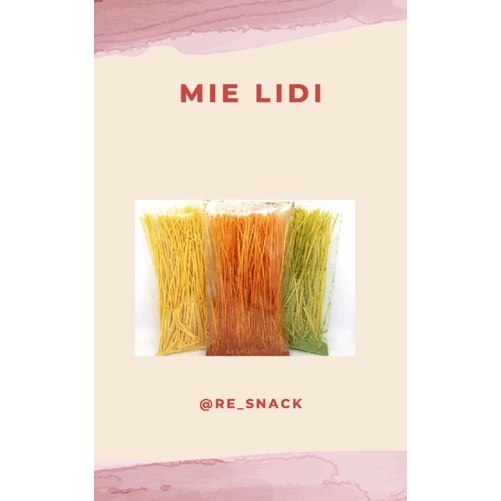 

Mie lidi 100 gram