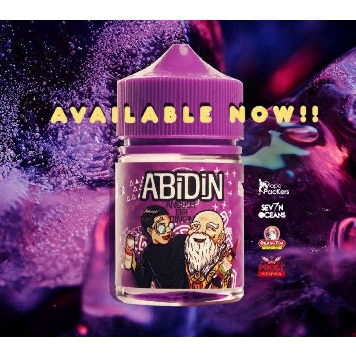 LIQUIDS 60ML ABIDIN ANGGUR BIN DINGIN 3MG