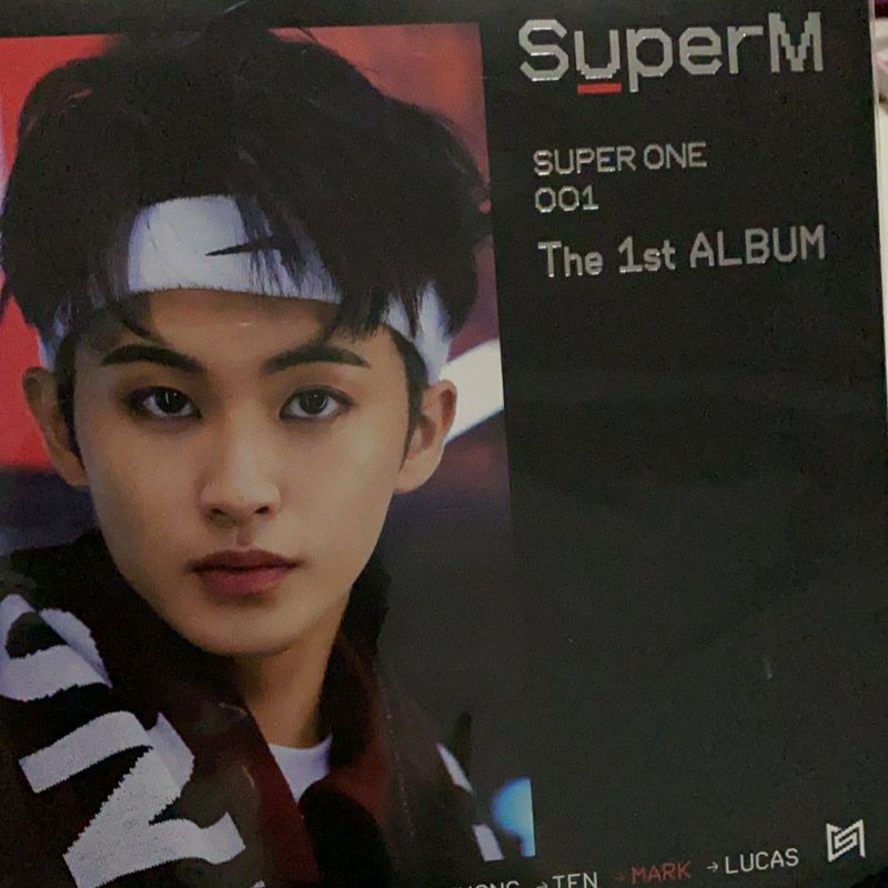 Mark LP signed superm (booked)