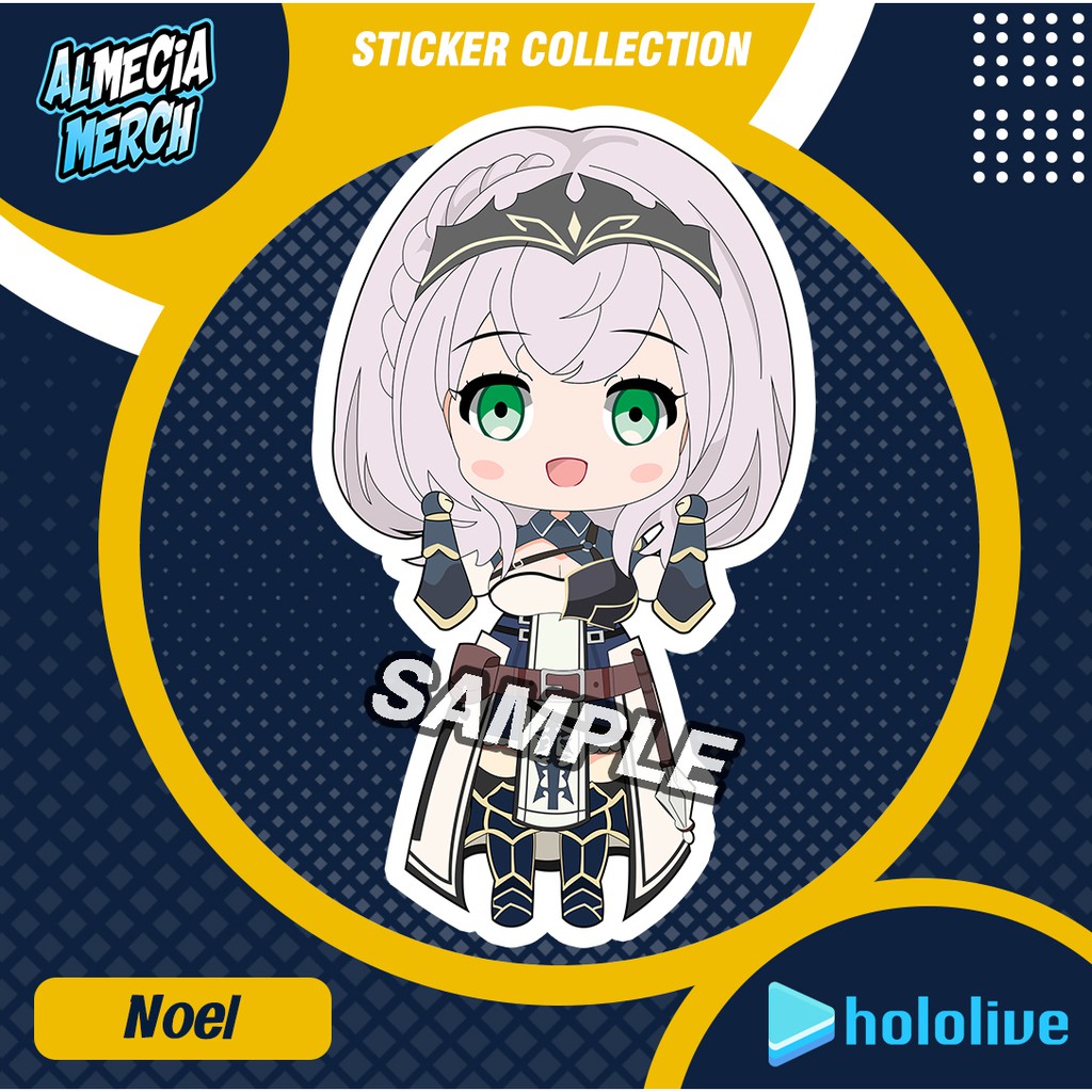 

Sticker Hololive JP Shirogane Noel / Stiker Vtuber Noel