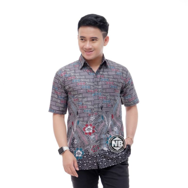 BAJU BATIK PRIA UK XXL KEMEJA BATIK PRIA