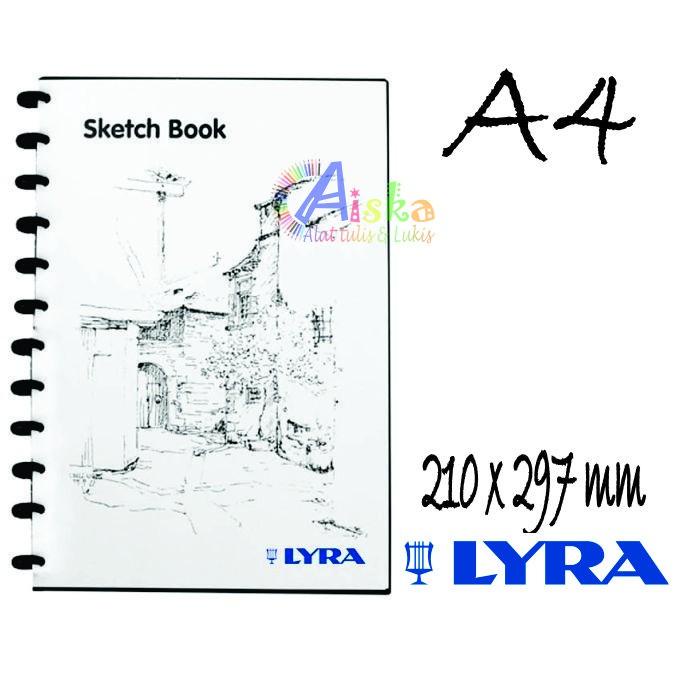 

[PRODUK 7JLVE] Lyra Sketch Book A5, A4, A3, & Refill (Buku Sketsa Lyra A5, A4, A3, &Refill) / Buku gambar P0N