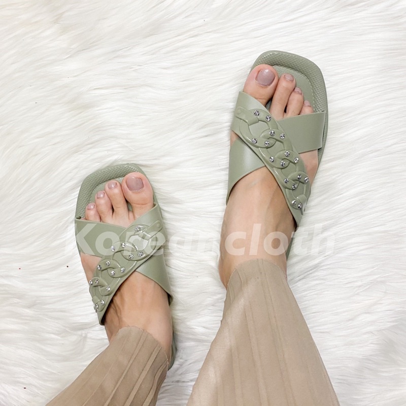 1246-10 BALANCE SANDAL SLOP WANITA