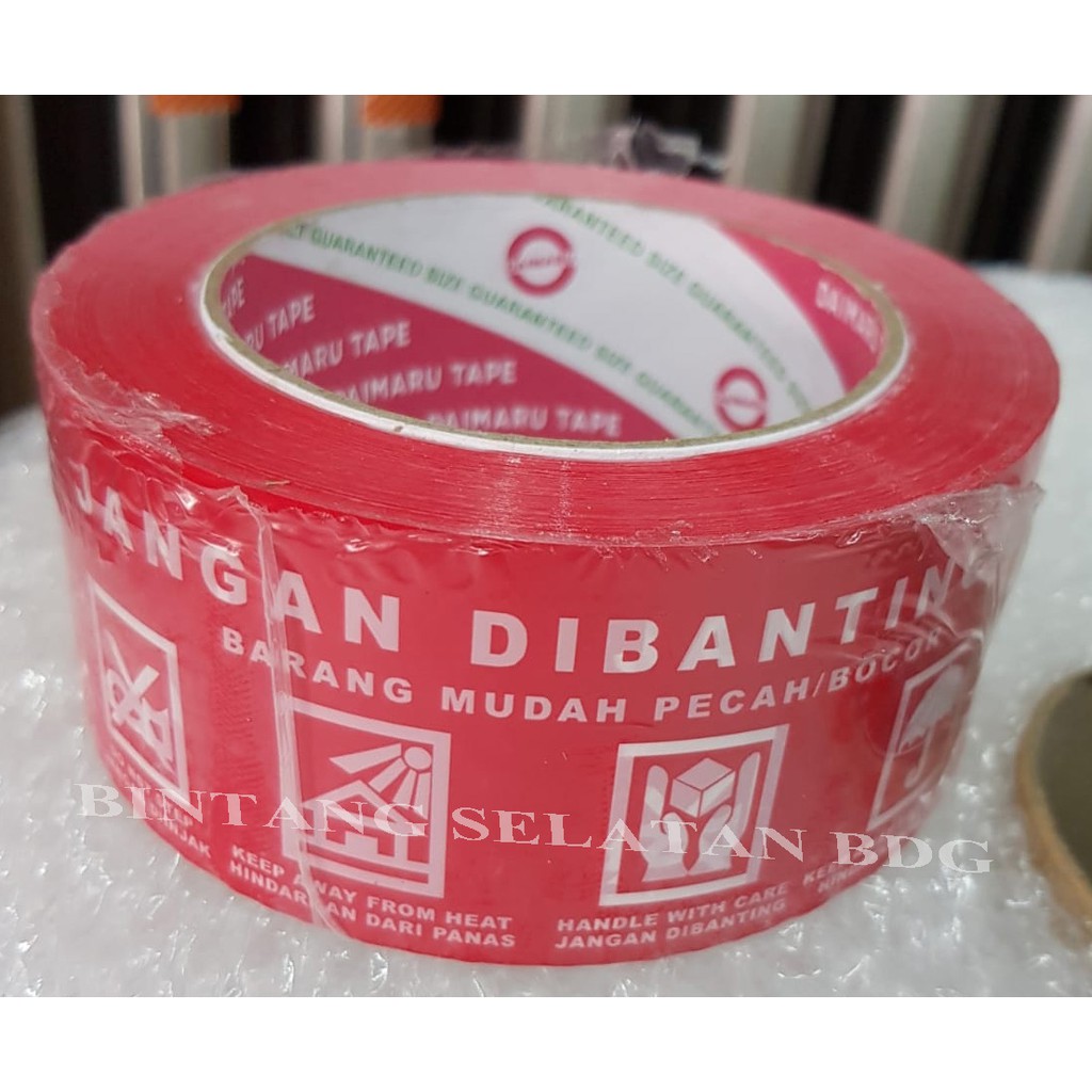 LAKBAN ISOLASI TAPE SELOTAPE DAIMARU JANGAN DIBANTING