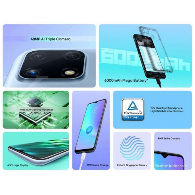 Realme C25s 4GB+64GB 4GB+128GB Garansi Resmi 1 Tahun-5