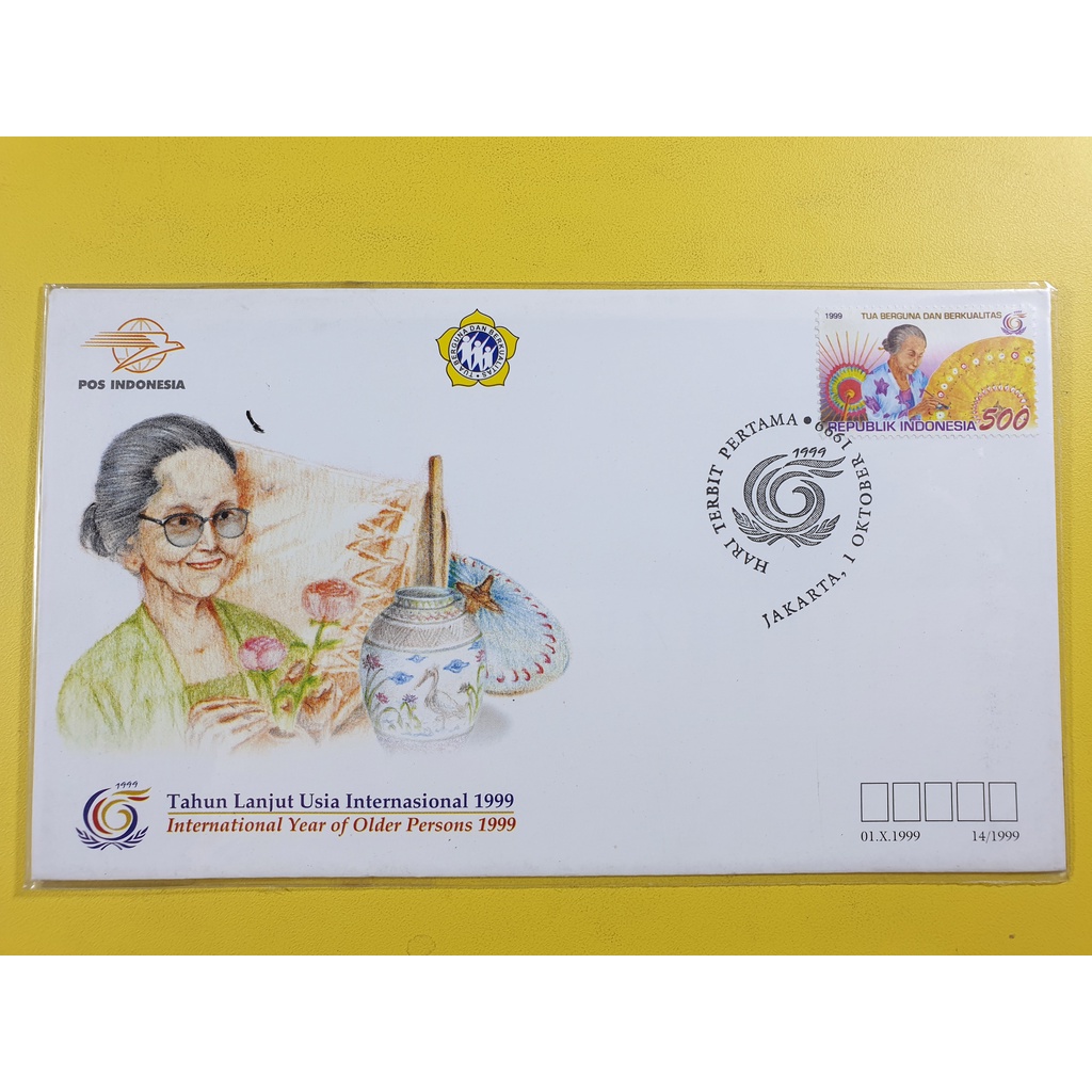 

Perangko SHP Tahun Lanjut Usia Internasional 1999