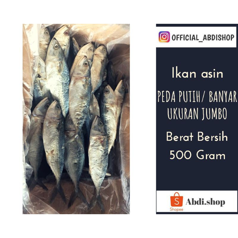 

Ikan Asin Peda Kembung 500 Gram