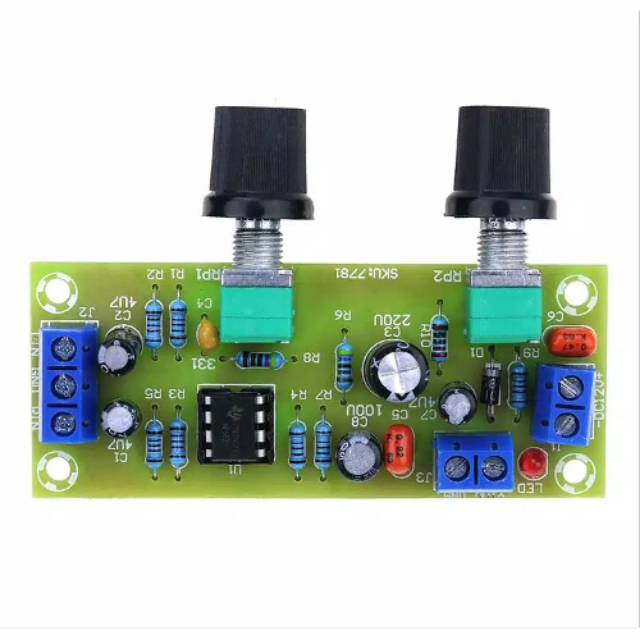 Low Pass Filter Subwoofer PreAmp Board Pre-Amp Audio Amplifie