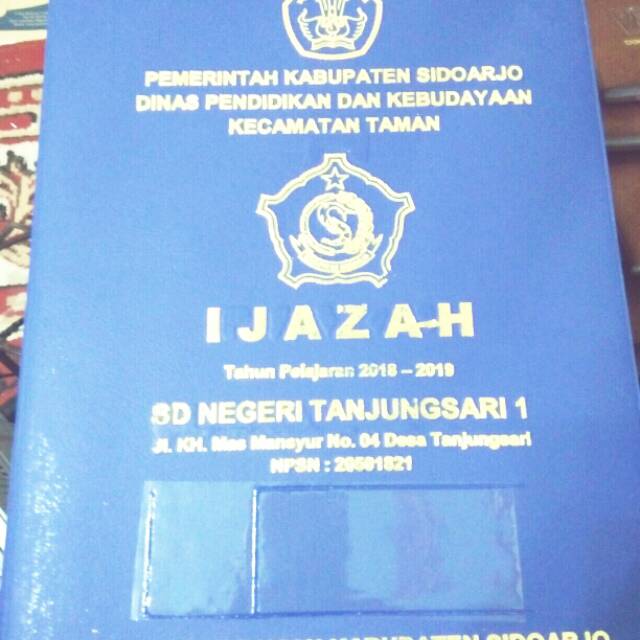 Jual Sampul ijazah dan raport kurtilas SD, SMP, SMA Indonesia|Shopee