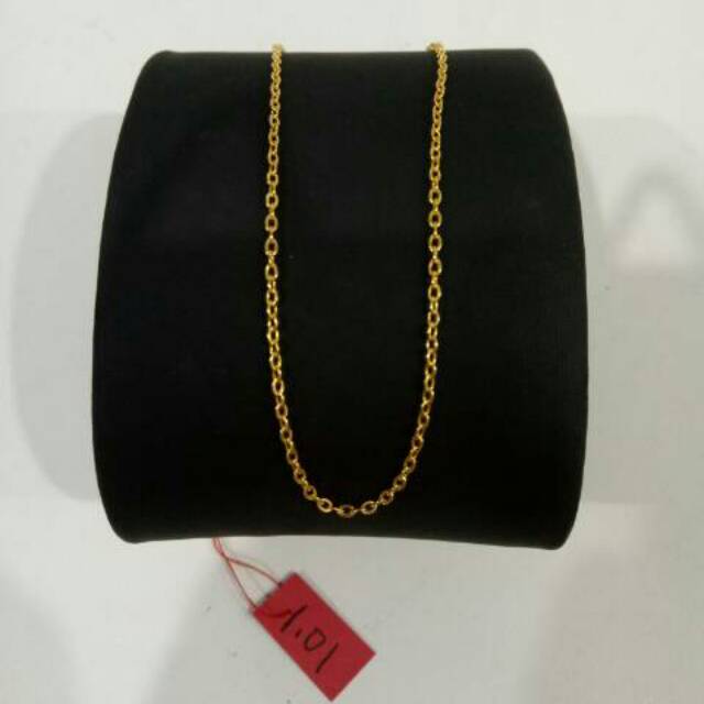 Kalung Emas asli model mainan Fancy