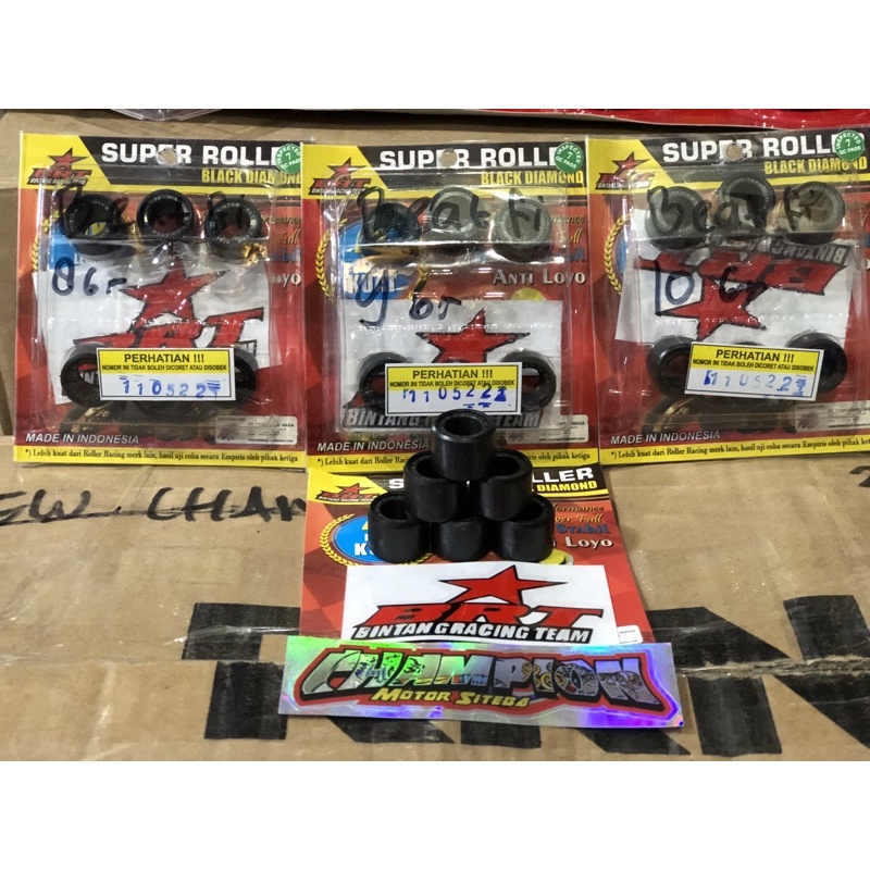ROLLER RACING BRT SUPER ROLLER VARIO BEAT FI SCOOPY FI MIO SPORTY