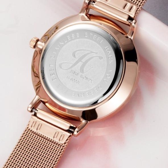 "ABW. 5127" Jam Tangan Rantai / Jam tangan Wanita Import Original JH 8003 Watch Daily Work Original