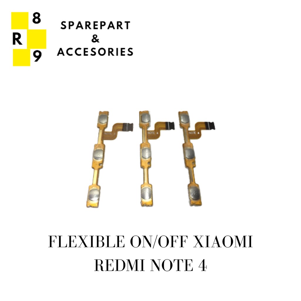 FLEXIBLE ON/OFF XIAOMI REDMI NOTE 4