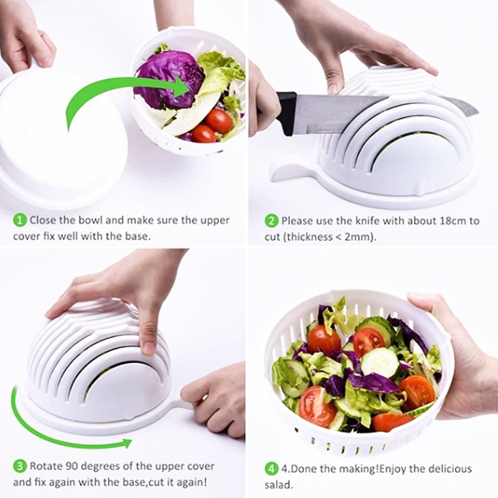 Salad cutter bowl - Alat Pemotong Sayur dan Buah