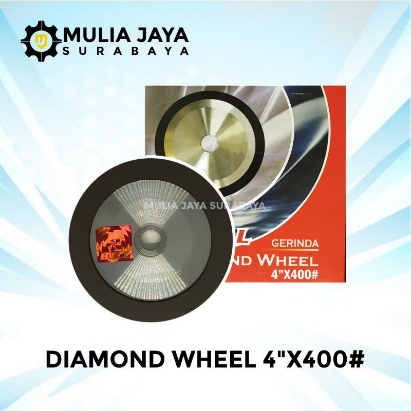 DIAMOND ASAH 4"X400 BULL