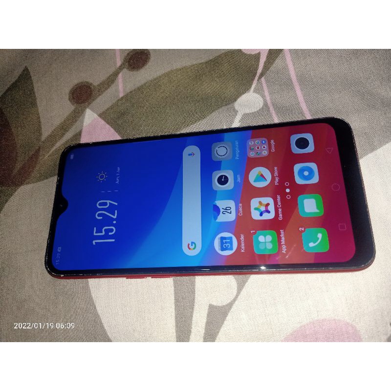 HP Bekas Murah Handphone Oppo A5S Nyala Normal Ram 3 GB Internal 32 GB