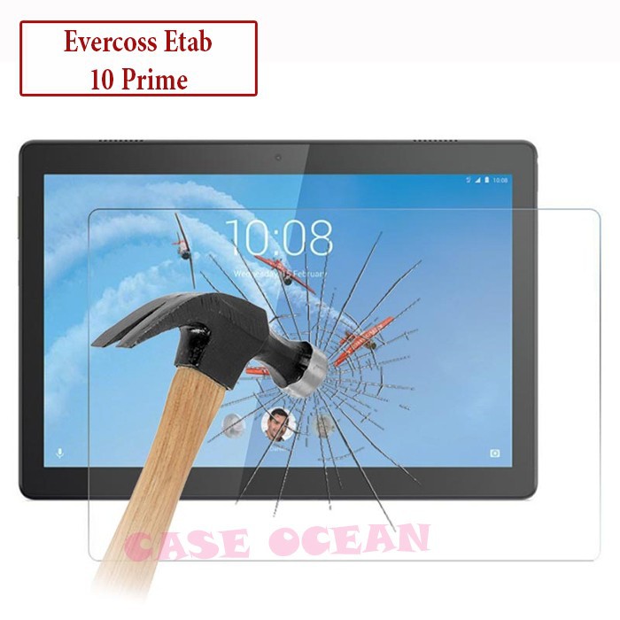 Evercoss Etab 10 Prime X9 Anti Gores Screen Guard 9H Nano Glass Clear