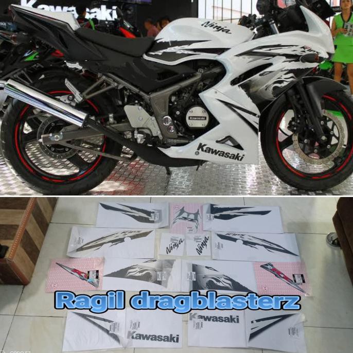 striping stiker full set new ninja rr SE 2012 original